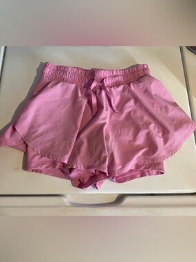 all in motion Pink GIRLS Athletic Drawstring Shorts